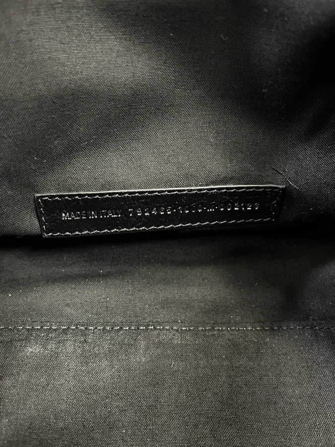 Balenciaga Black Big City Patent Leather Bag FsJjsvJ 10