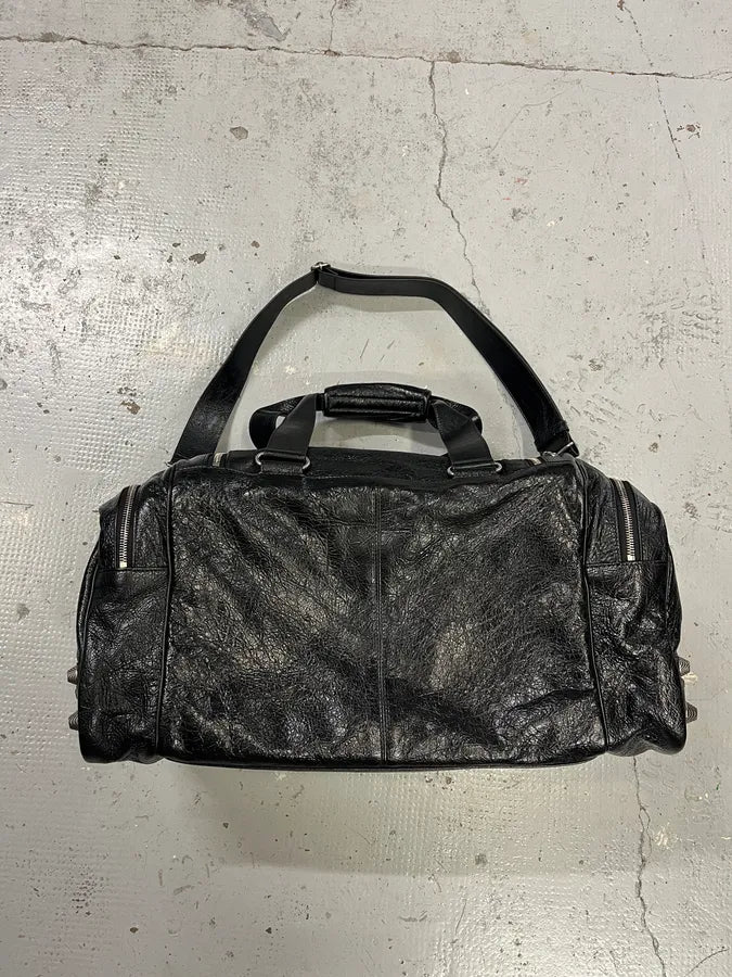 Balenciaga Black Big City Patent Leather Bag FsJjsvJ 5