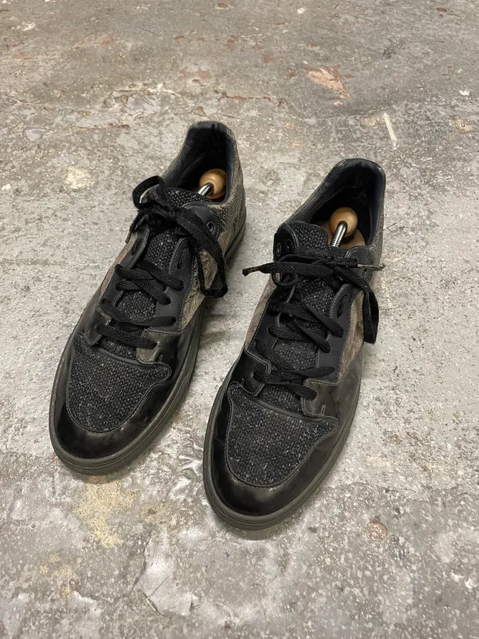 Balenciaga Black City Camel Leather Shoes (44eu/us10) 2