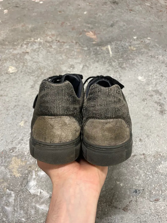 Balenciaga Black City Camel Leather Shoes (44eu/us10) 6