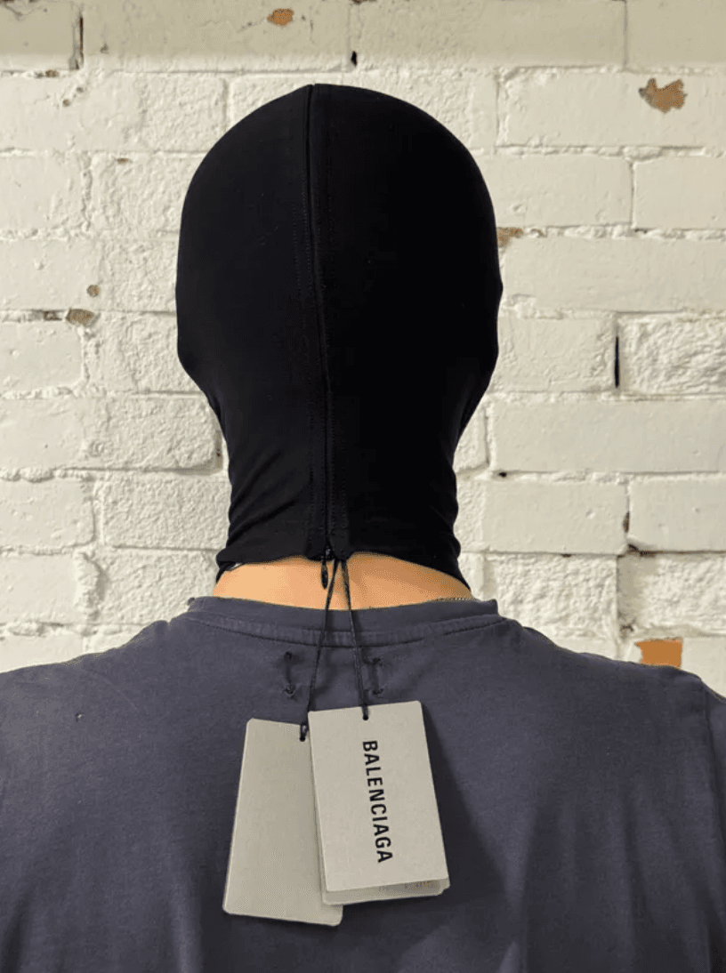 Balenciaga Black HEAD MASK WugLEOr 3