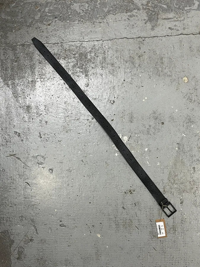 Balenciaga Black Leather Belt vxDCKXV 7
