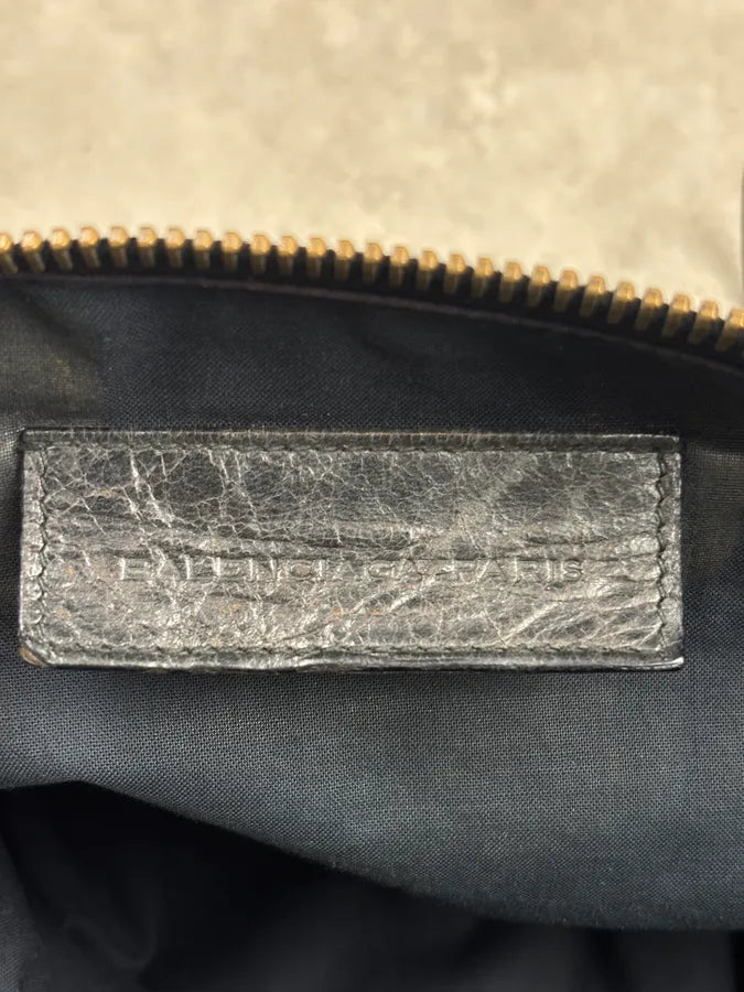 Balenciaga Black Leather Multi-Pocket Handle Bag frnItJh 20