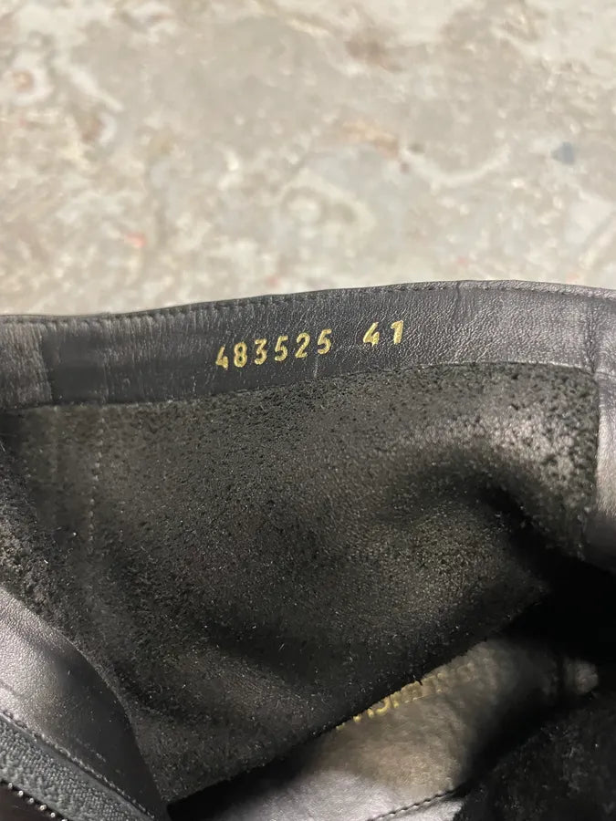 Balenciaga Black Leather Premium Boots (41eu/us8) 8