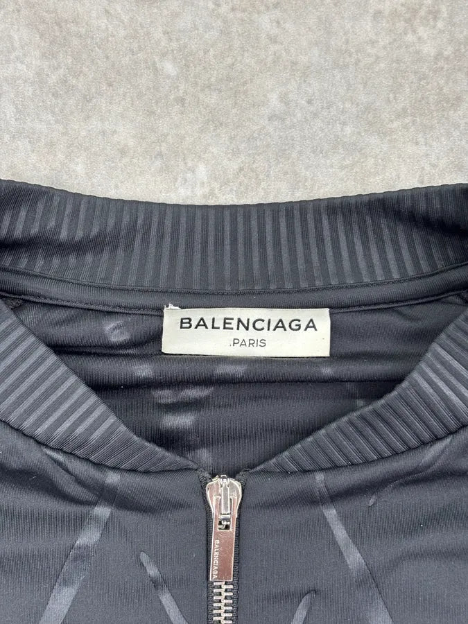 AW2014 Balenciaga Black Nylon Light Jacket ytBfzhc 7
