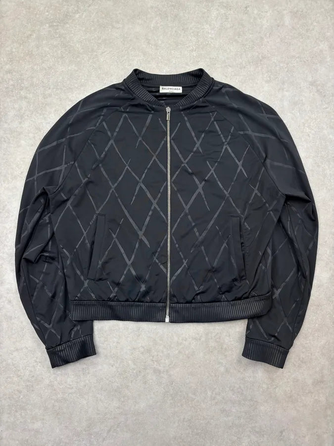 AW2014 Balenciaga Black Nylon Light Jacket ytBfzhc 0