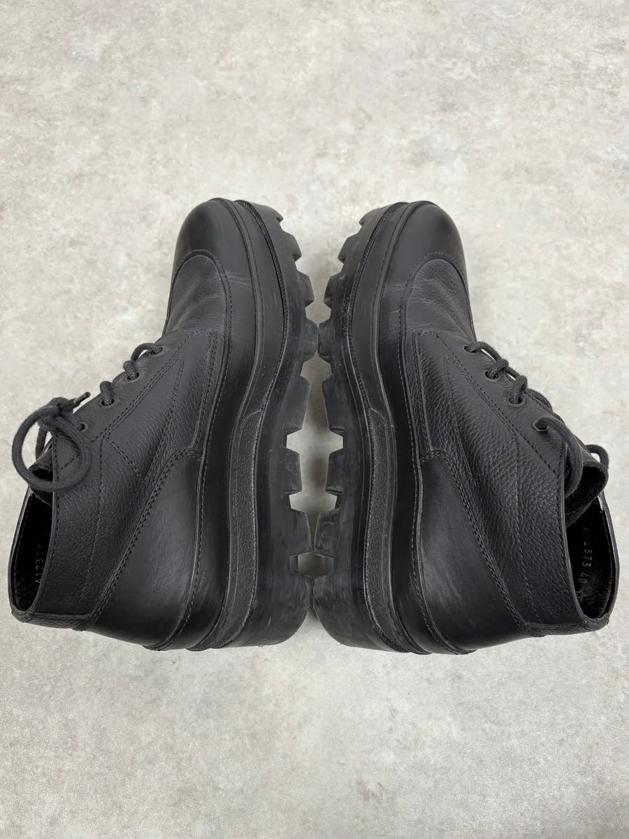 Balenciaga Black Premium Mountain Leather Boots CrjrmJD 3