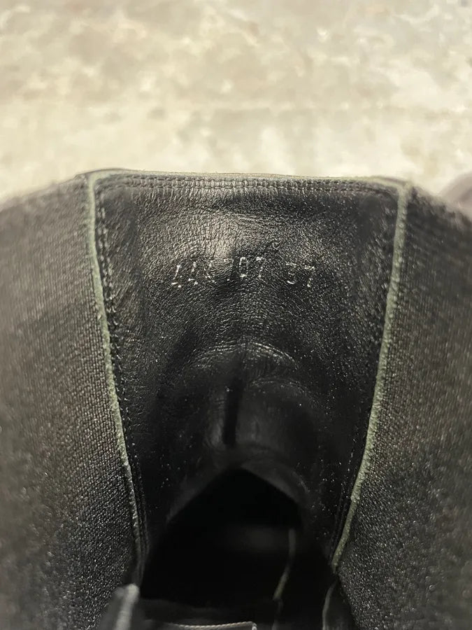 Balenciaga Black Studded High Ankle Leather Boots cVACdbD 10