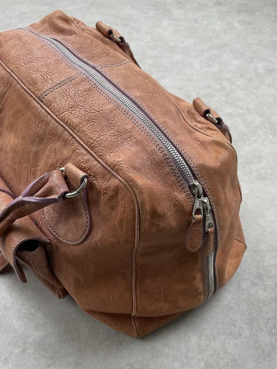 Balenciaga Brown Big Pocket Leather Bag PaccCsV 8