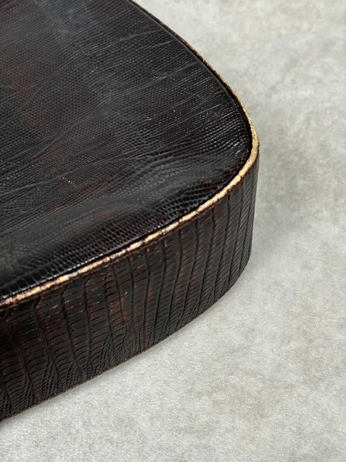 1990s Balenciaga Brown Leather Handle Bag OIqmZWO 4