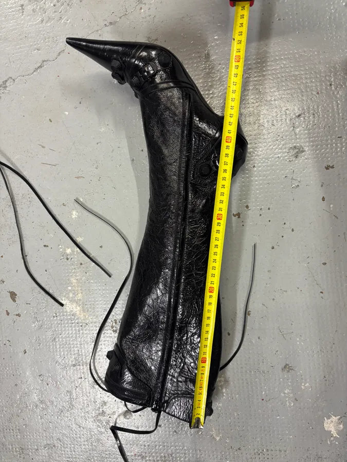 Balenciaga Cagole 90 Black Heels ttHVudB 8