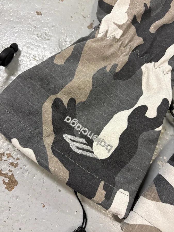 SS2025 Balenciaga Camo Pattern Ski Winter Gloves  sSliZkG 6