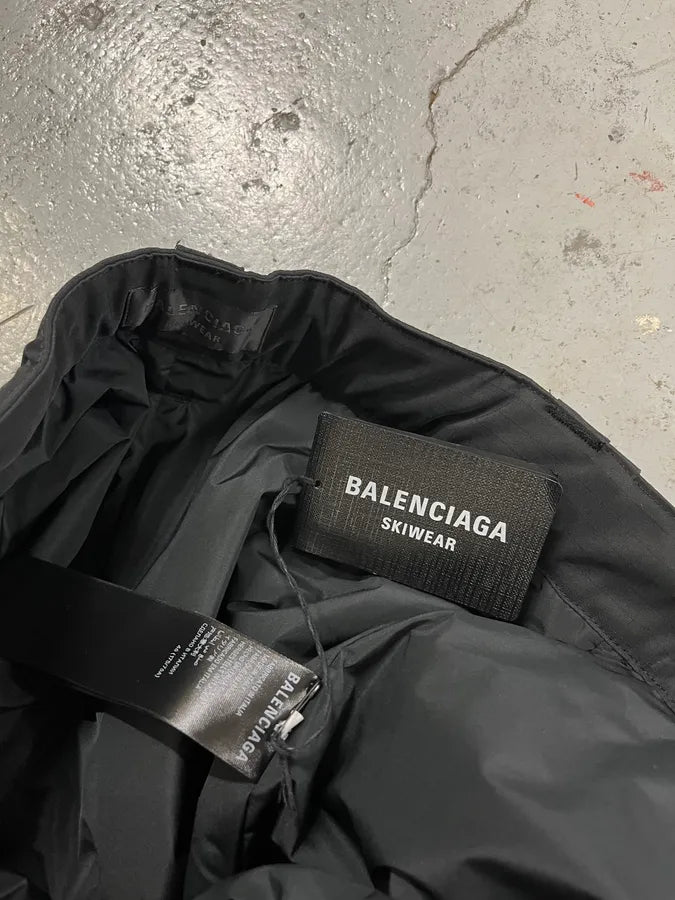 Balenciaga Cargo Ski Sports Icon Black Pants EjFqQoa 13