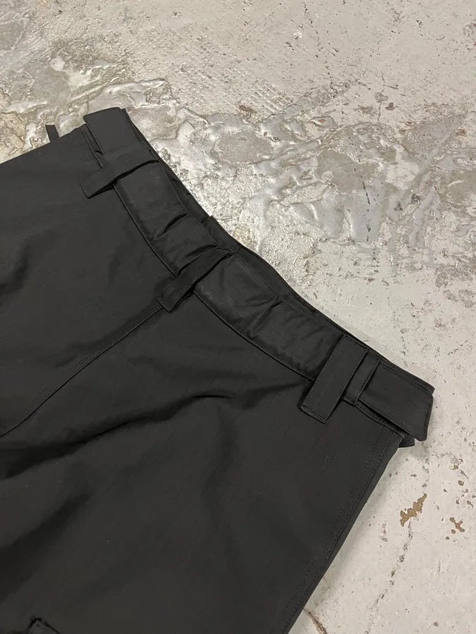Balenciaga Cargo Ski Sports Icon Black Pants EjFqQoa 9