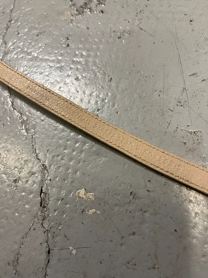 Balenciaga City Beige Studded Leather Bracelet pQgCjOh 6