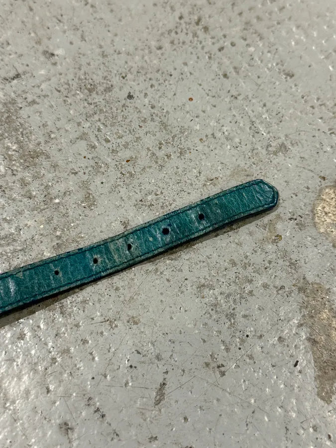 Balenciaga City Blue Studded Armband Bracelet gGVPtgA 7