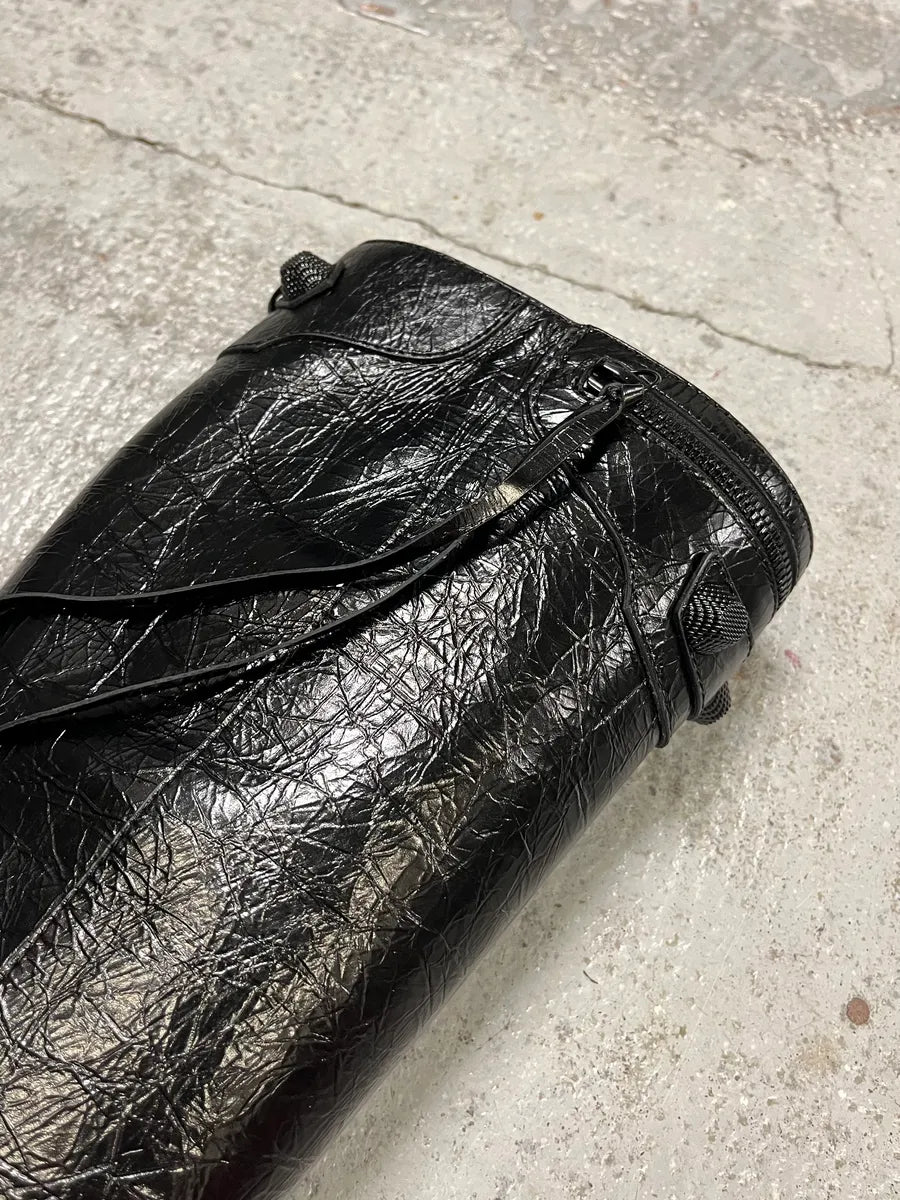 Balenciaga City Cagole 90 Black Heels Boots cudIFRv 5