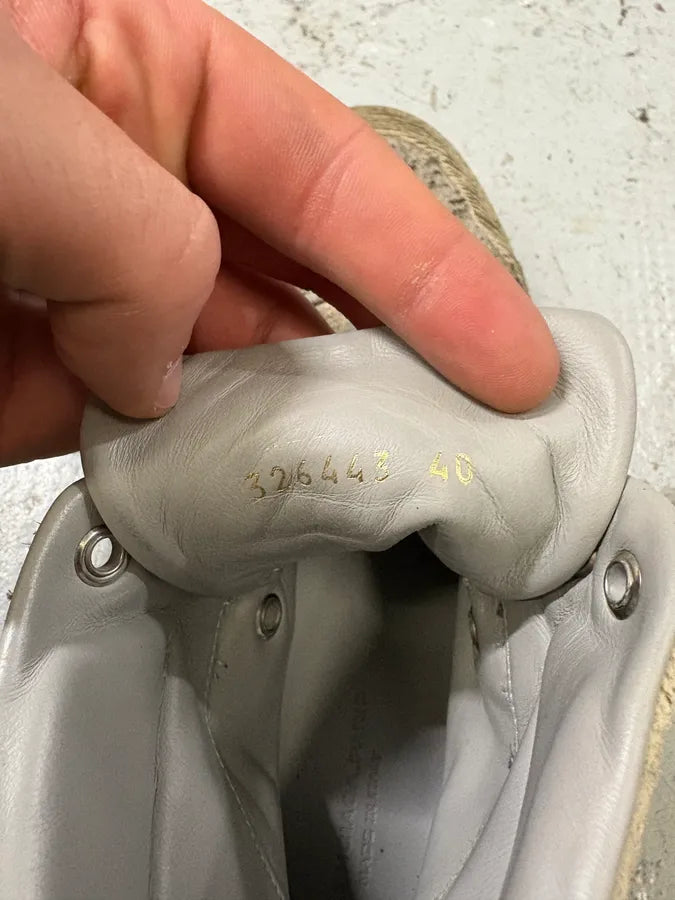 Balenciaga City Grey High Hybrid Suede Sneakers srOGJrN 8