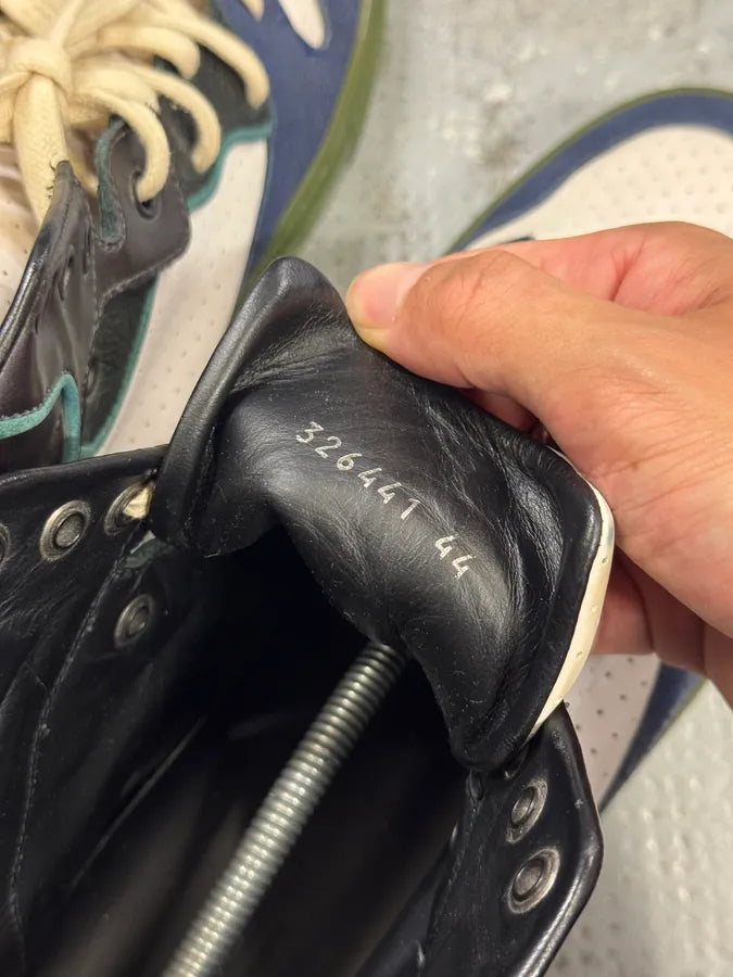 Balenciaga City Navy & White High Sneakers yDHDFQk 6