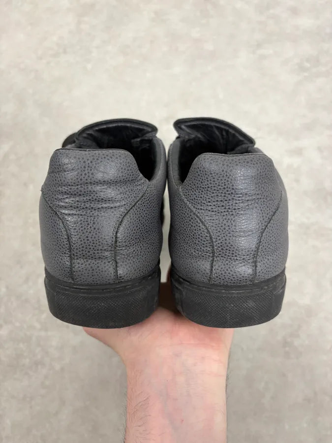 Balenciaga Arena Grey Leather Sneakers pJMIrIa 6