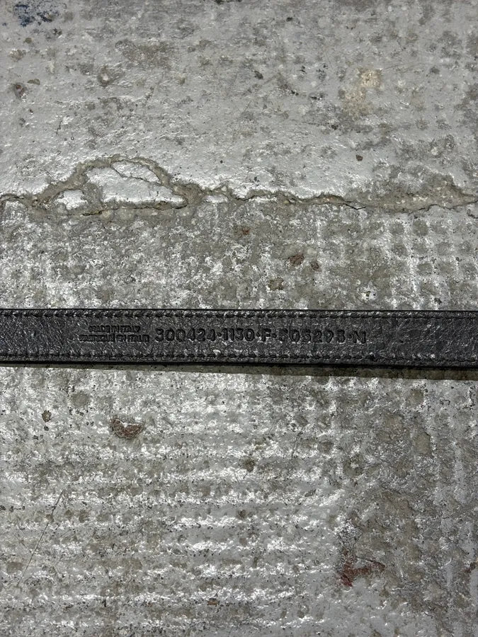 Balenciaga Grey Leather Long Bracelet JeDtYhp 4
