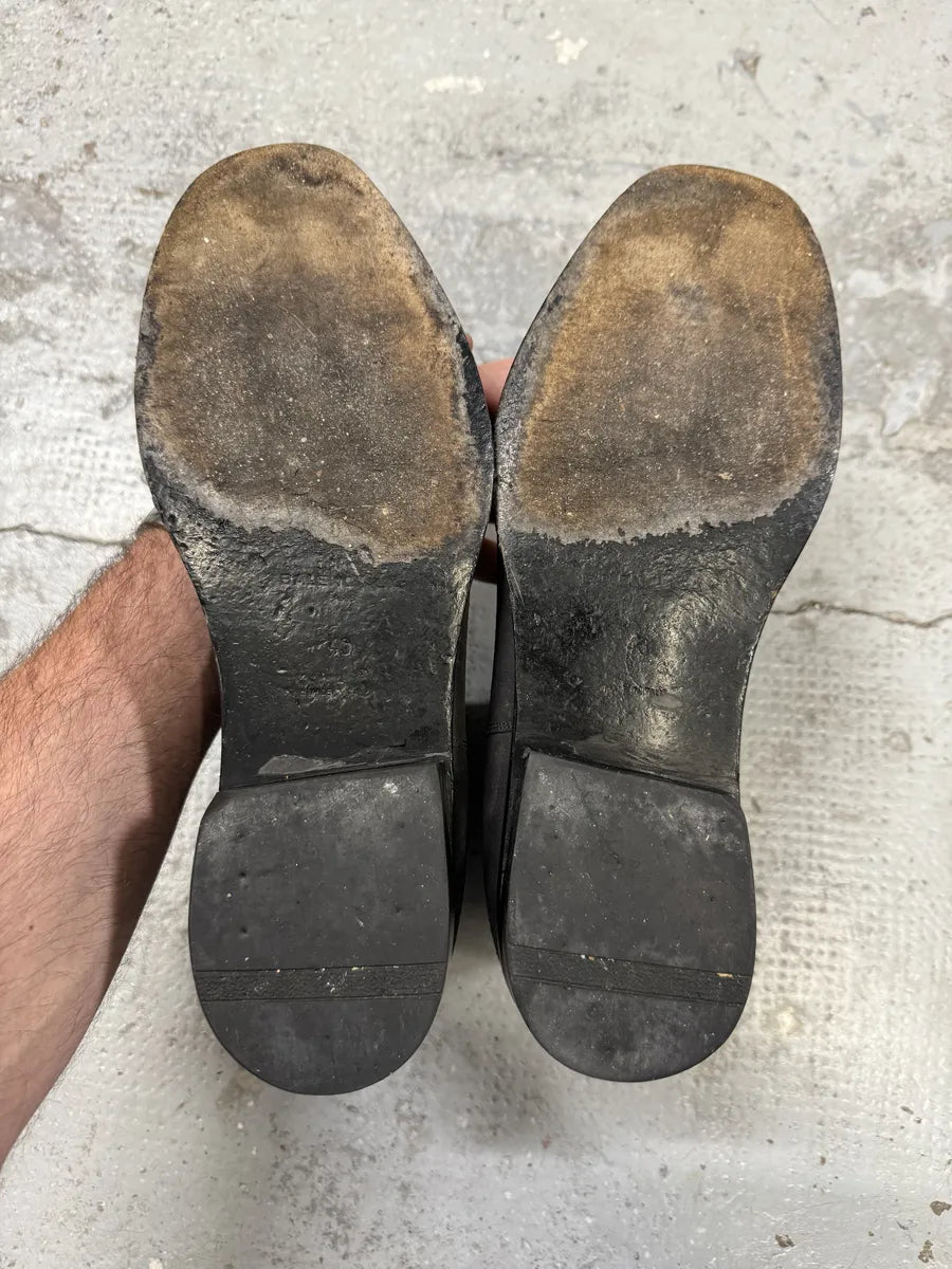 Balenciaga Grey Suede Leather Boots rOTQuiS 6