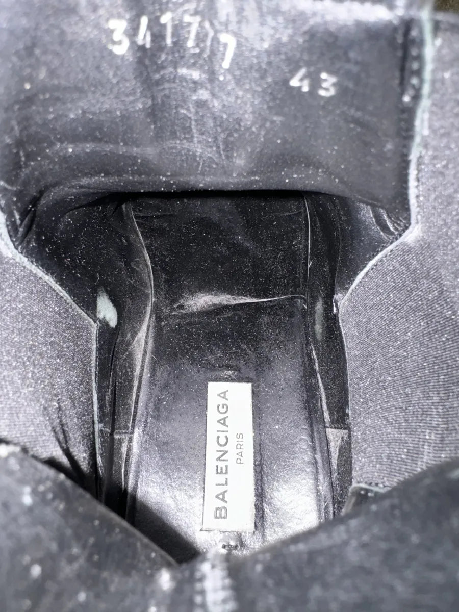 Balenciaga Grey Suede Leather Boots rOTQuiS 7