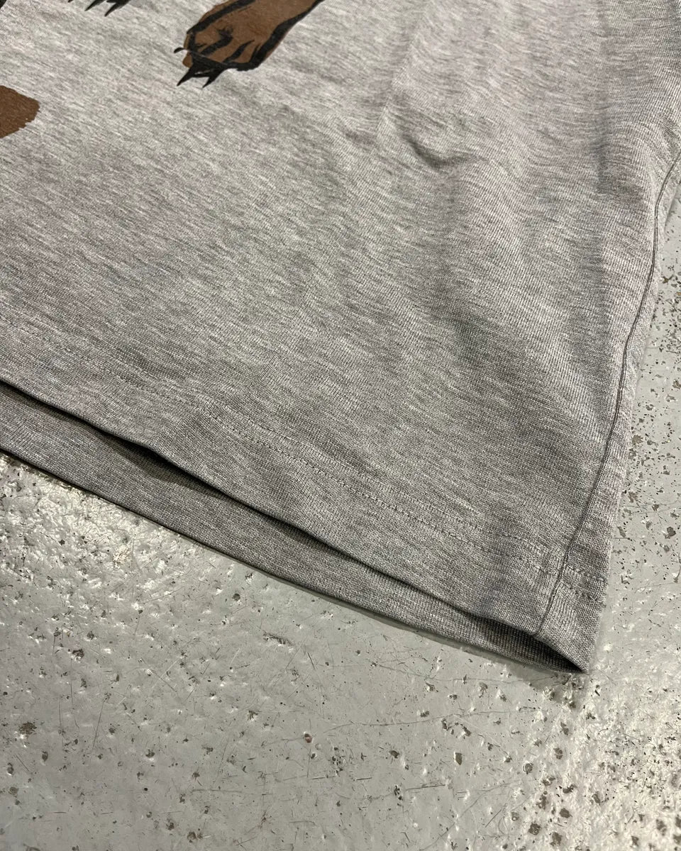 Balenciaga Grey Wolf Graphic T-Shirt SdDekMU 7