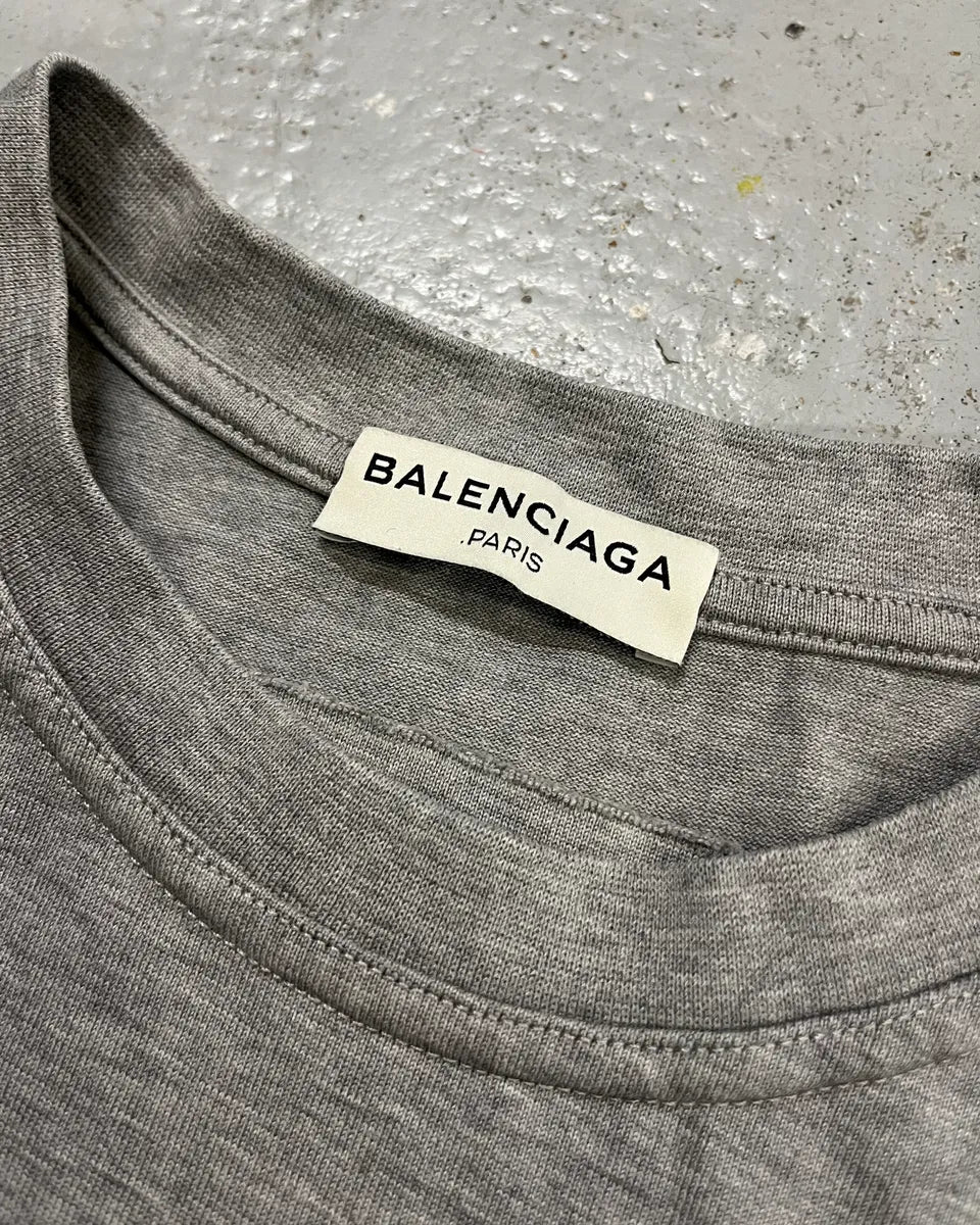 Balenciaga Grey Wolf Graphic T-Shirt SdDekMU 9