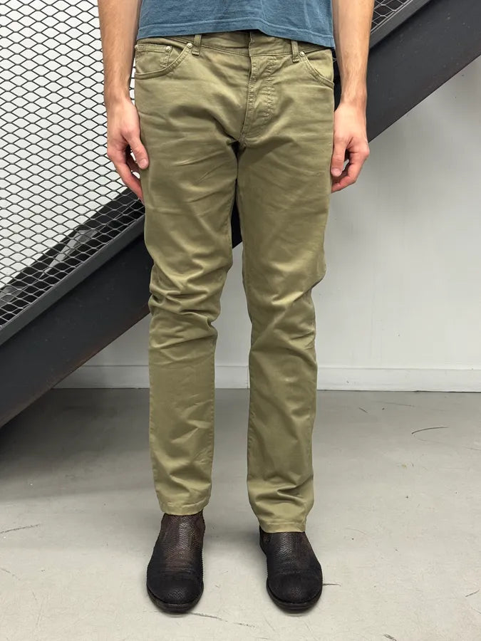 SS2014 Balenciaga Green Khaki Cozy Pants YGwtykU 3