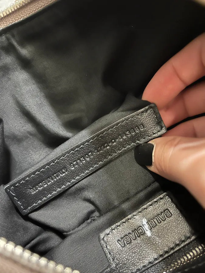 Balenciaga Le Cagole Beige Light Brown Small Shoulder Bag jEXPqPT 11