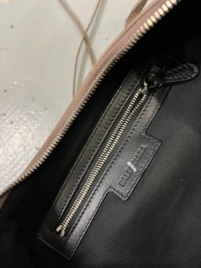 Balenciaga Le Cagole Beige Light Brown Small Shoulder Bag jEXPqPT 13