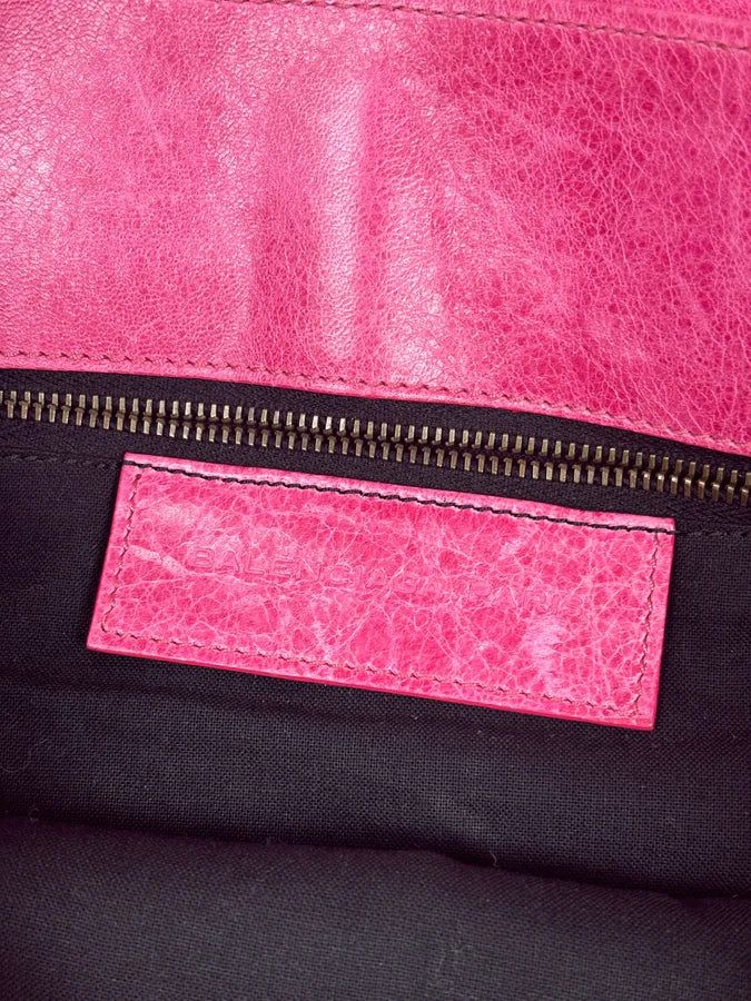 Balenciaga Moto City Messenger Studded Pink Bag pzvXRtx 18