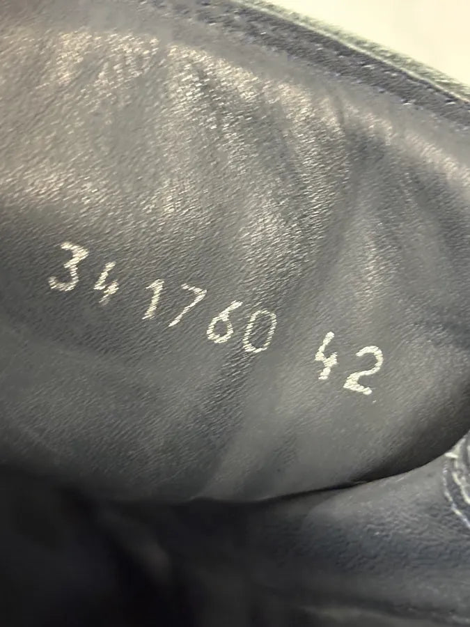 Balenciaga Grey Crackled Effect Leather High-Top Sneakers klEvLXJ 8