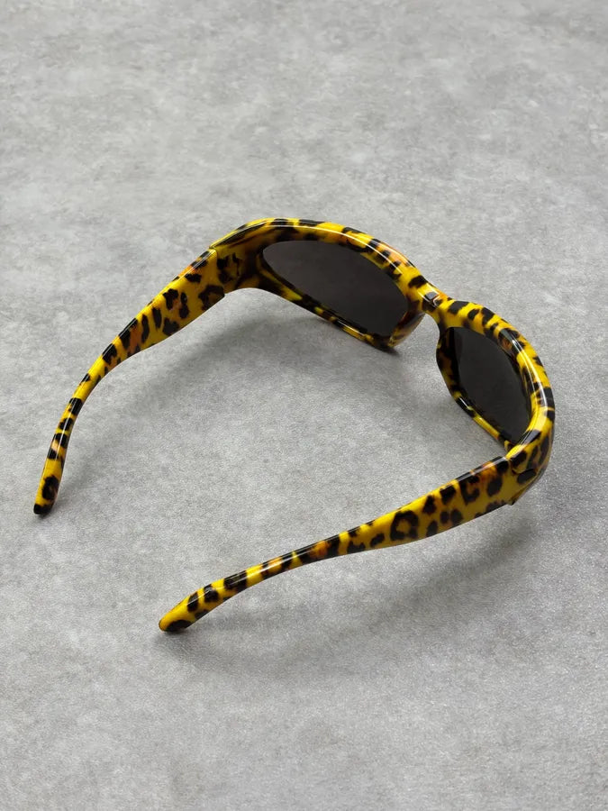 Balenciaga Oval 0157S Leopard Sunglasses  JakteYp 7