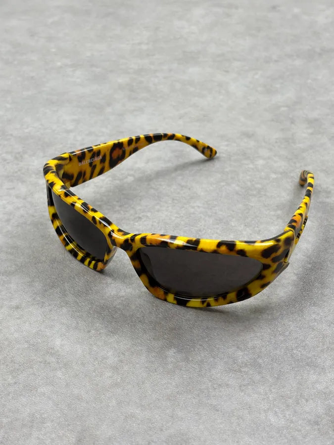 Balenciaga Oval 0157S Leopard Sunglasses  JakteYp 6