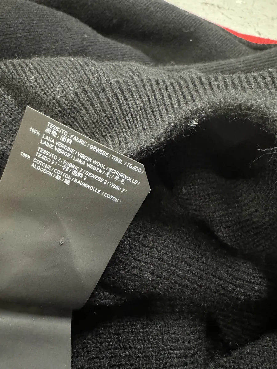 Balenciaga Oversized Logo-Jacquard Wool & Cotton Jersey Hoodie (L/XL) 9
