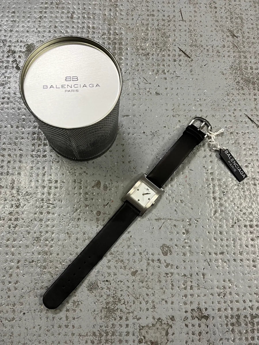 Balenciaga Paris Black Uniform Watch (OS) YspDYmk 0