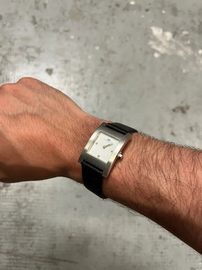 Balenciaga Paris Black Uniform Watch (OS) YspDYmk 2