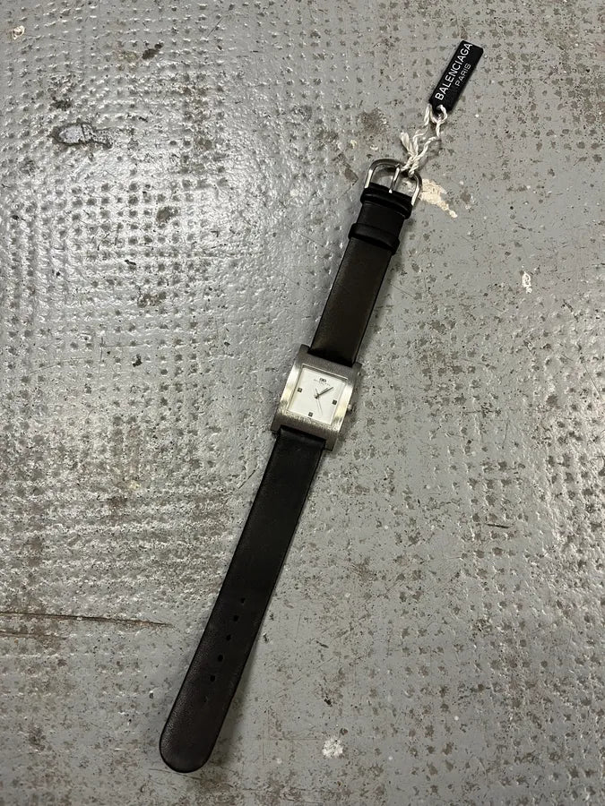 Balenciaga Paris Black Uniform Watch (OS) YspDYmk 4