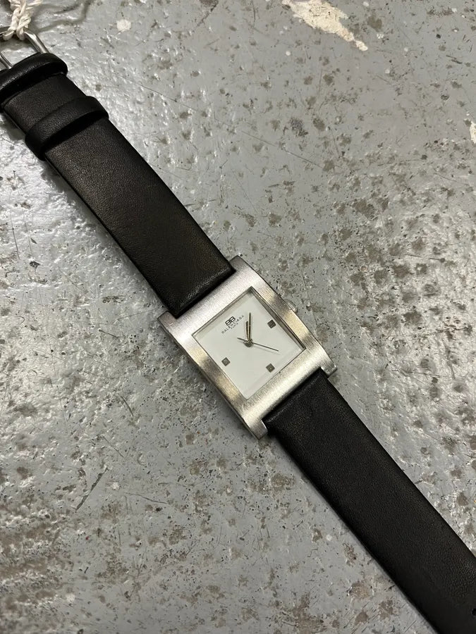 Balenciaga Paris Black Uniform Watch (OS) YspDYmk 5