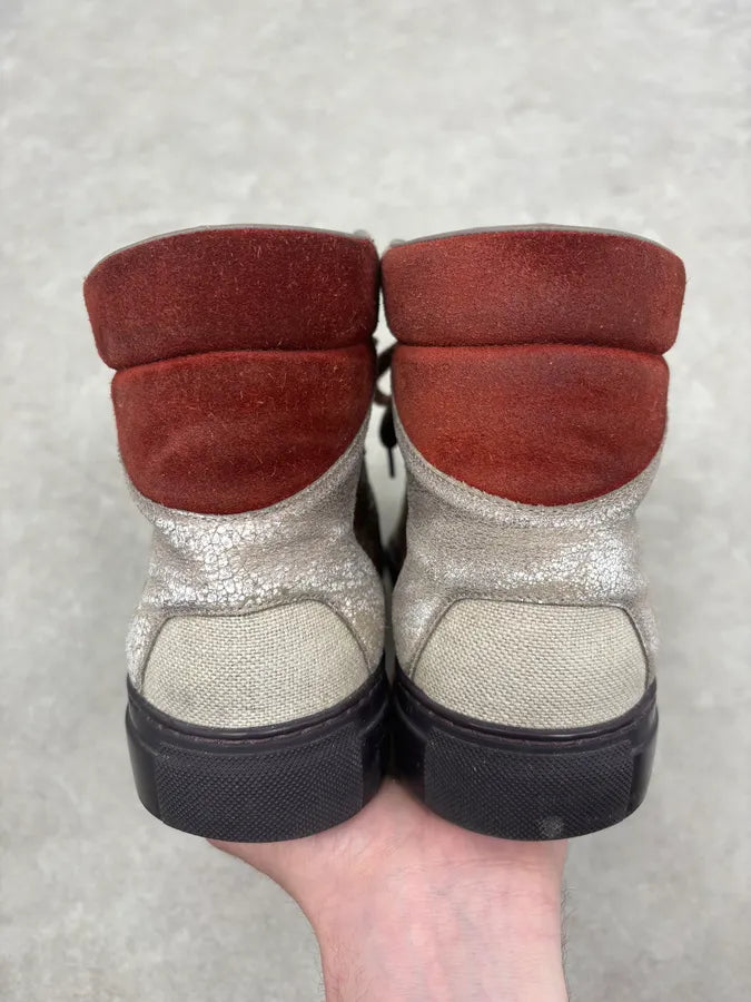 Balenciaga Python Leather High Hybrid Sneakers NcToSMk 6