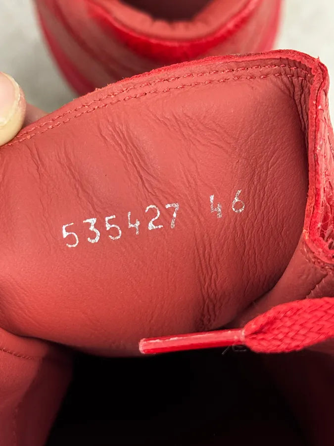 Balenciaga Arena Red Low Sneakers eAYTrEi 7