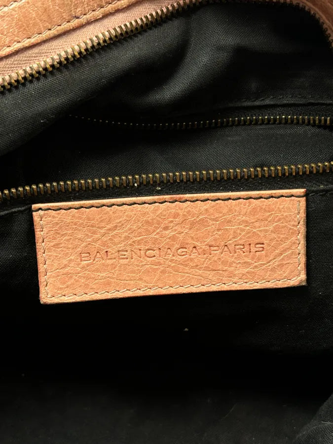 Balenciaga City Rose Leather Work Handle Bag TmsQOuS 19