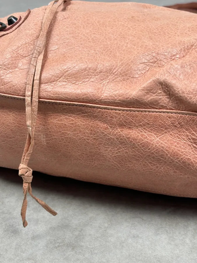 Balenciaga City Rose Leather Work Handle Bag TmsQOuS 11