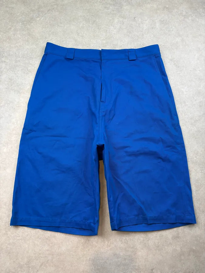 SS2020 Balenciaga Royal Blue Long Baggy Shorts bMQYefg 0