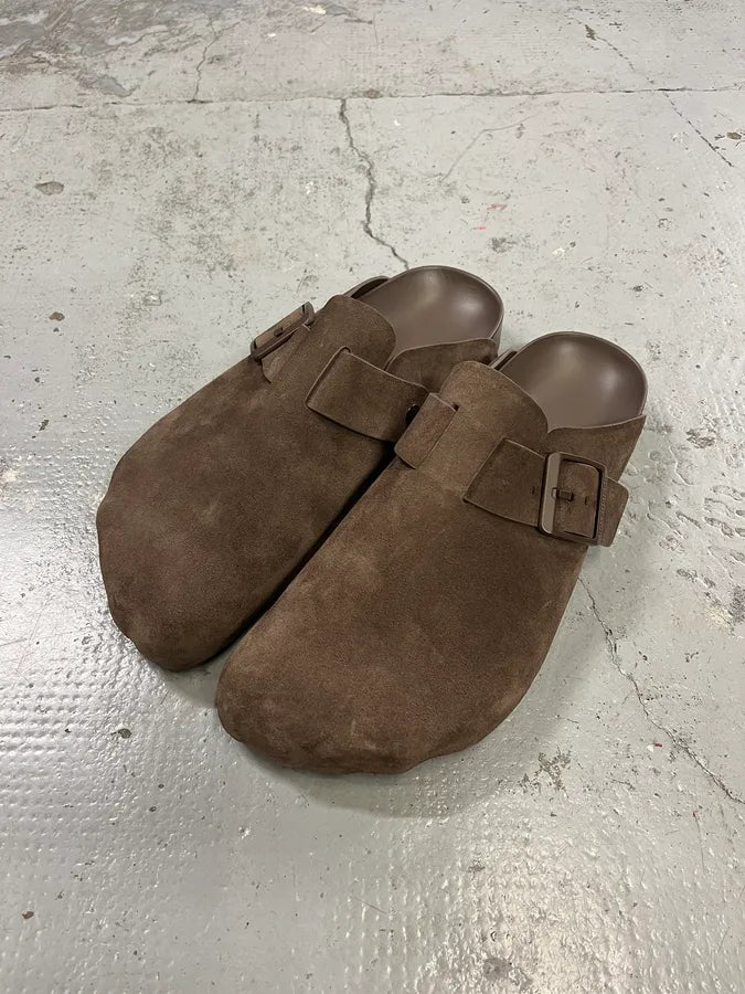 Balenciaga Sunday Light Brown Mule Shoes uFTrZfQ 1