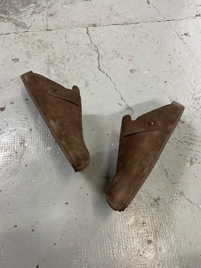 Balenciaga Sunday Light Brown Mule Shoes uFTrZfQ 4