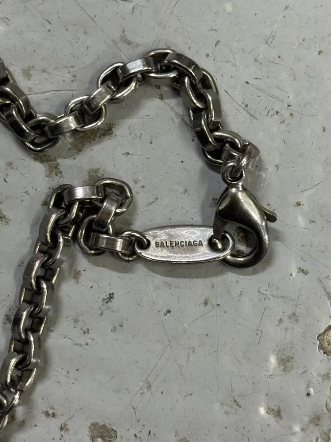 Balenciaga Sword Knight Goth Snake Pendant Necklace – Dolce Vita Hub