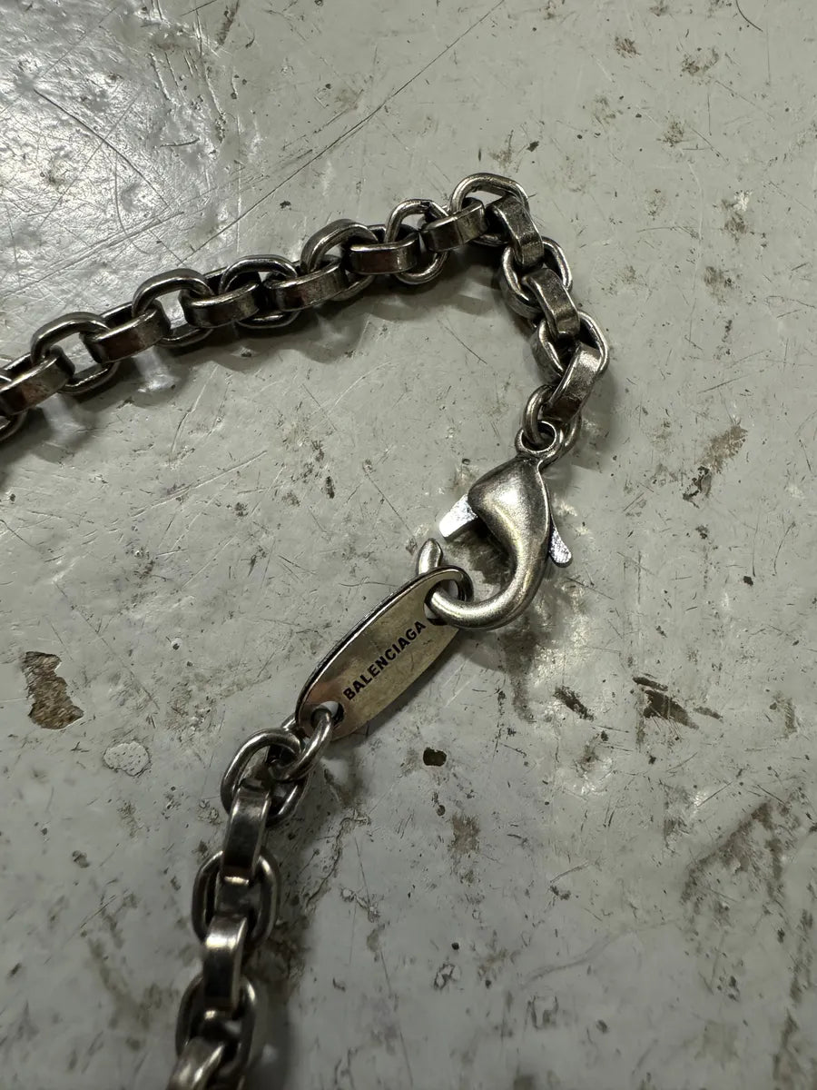 Balenciaga Sword Knight Pendant Necklace mViFXTo 3